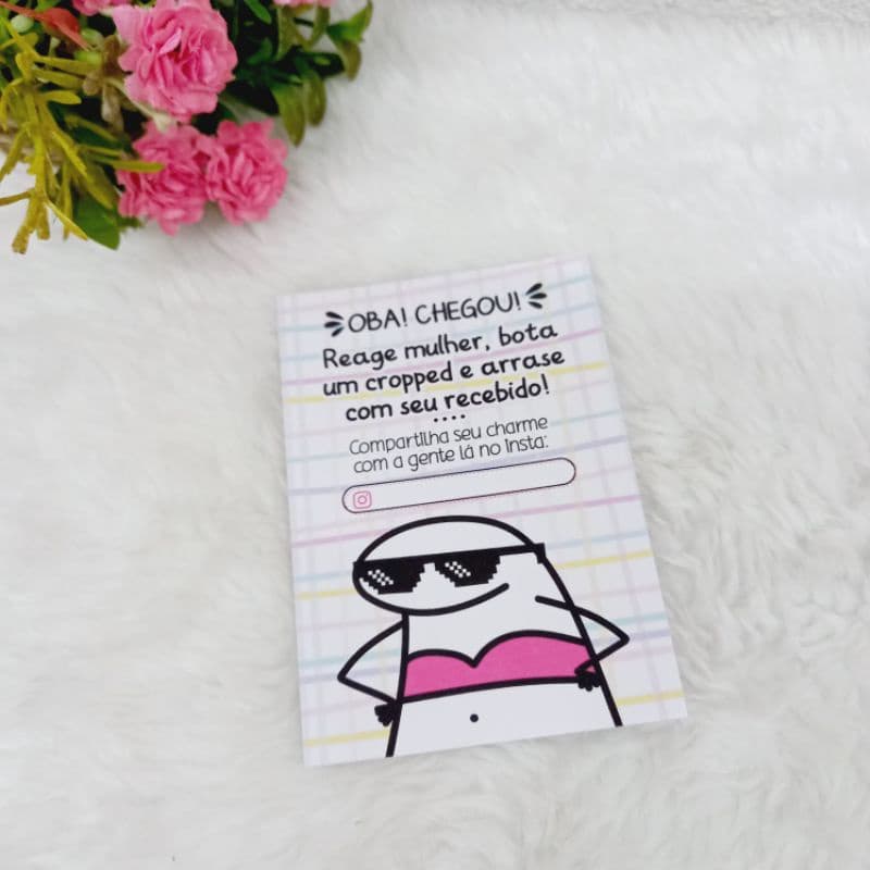 400 unidades cartão florks/cards flork