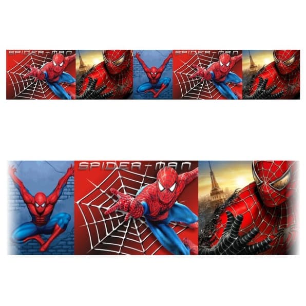 Faixa Adesiva Homem Aranha Para Quarto Menino Promoção