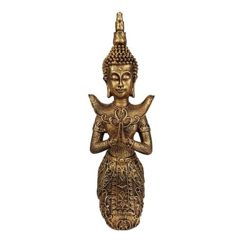 Estatueta Buda Hindu Ajoelhado Enfeite Decorativo De Sala Me