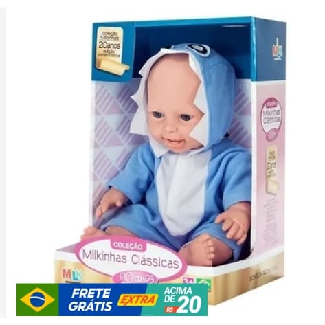 Boneca Colecao Milkinhas Classicas