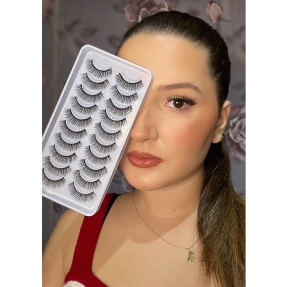Cílios Postiços 3D103 10 pares