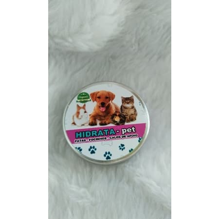 HIDRATA PET - Hidratante Natural para Pet Evita Ressecamento de Focinho, Hidratação das Patas e Calos de apoio