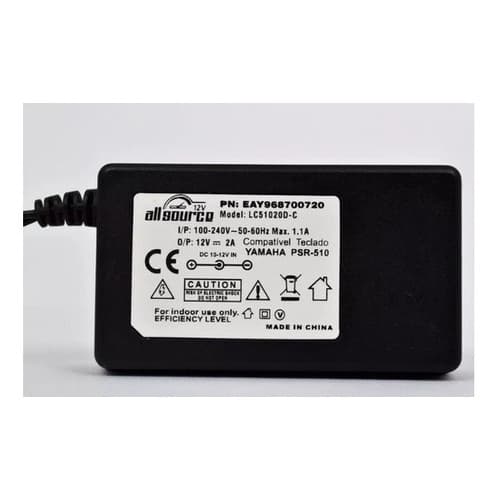 Fonte Compatível Com  Yamaha Mx-61 Mx61 Mx-88 Mx88 12v 2a
