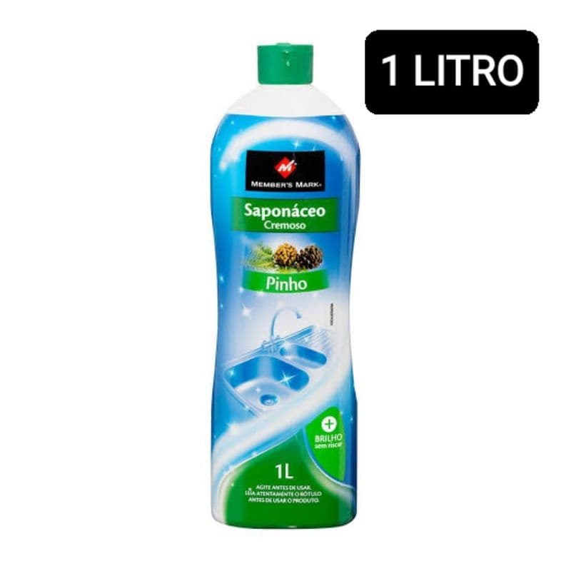 Saponáceo Cremoso Pinho 1litro