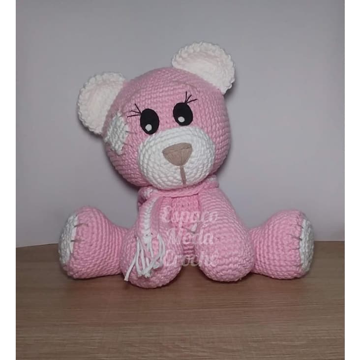Urso rosa menina gigante quarto do bebe presente PROMOÇÃO