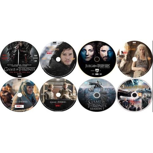 DVD Game Of Thrones Todas As Temporadas Super Coleção - 16 Dvds