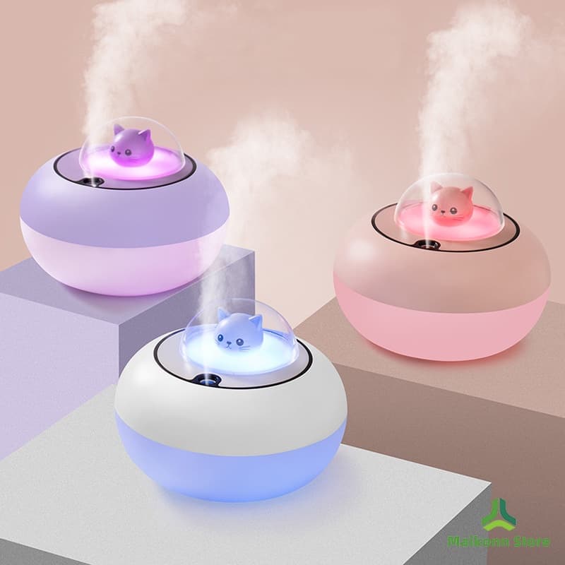 Umidificador de ar e purificador de ar de aroma projetado por UFO cat