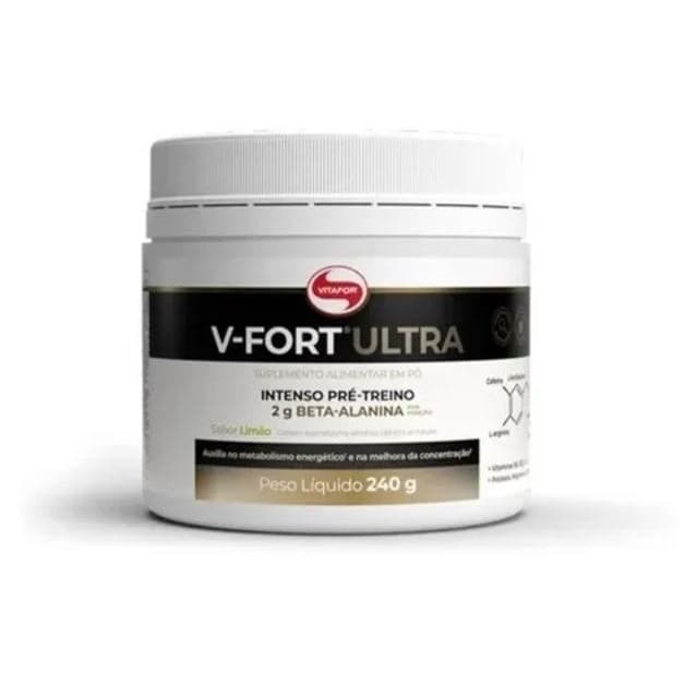 Pré-treino V-fort Ultra Concentrado 2g Beta Alanina Vitafor
