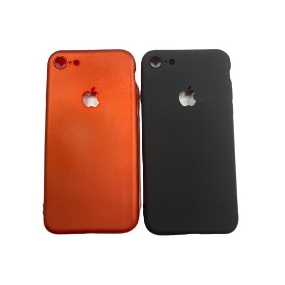 Capa Case Iphone - Capa De Silicone De Cor Lisa Original Para iPhone 7