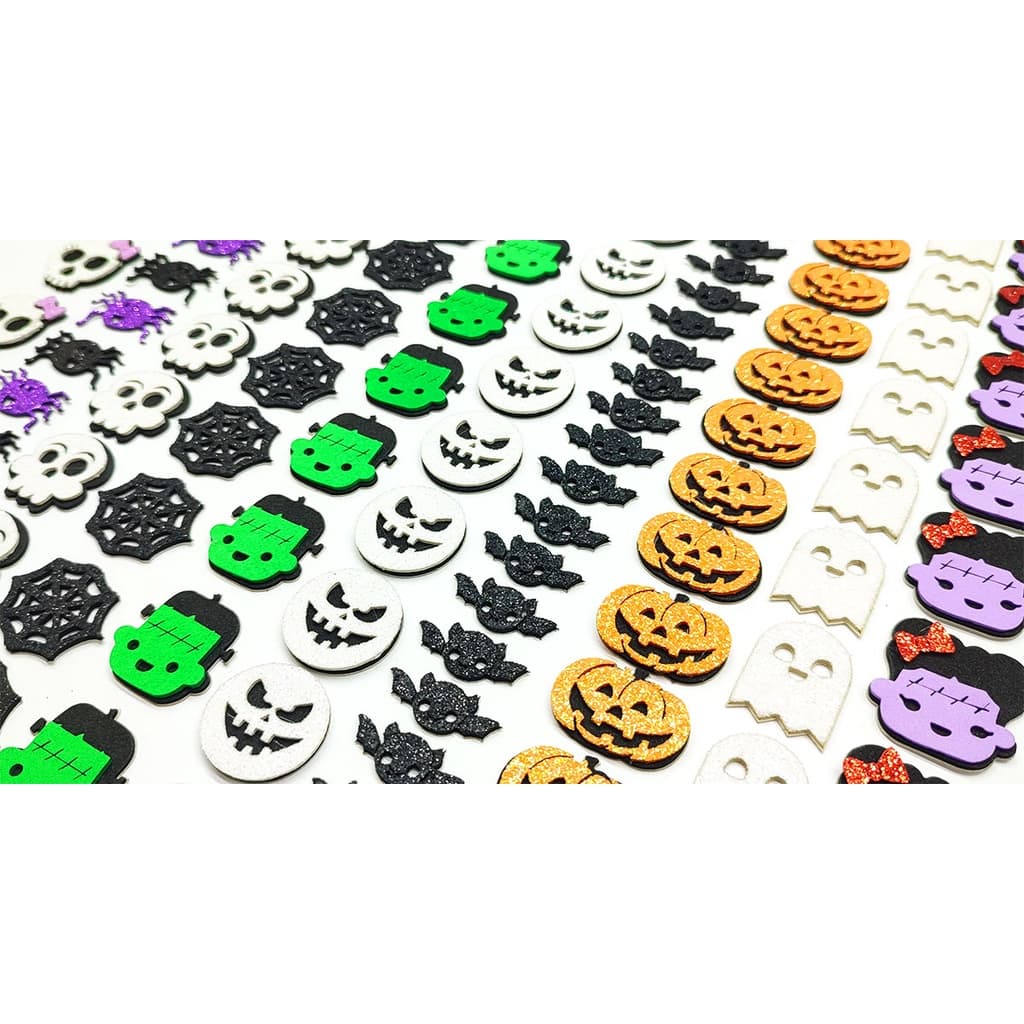 Adesivos Pet Coleção HALLOWEEN glitter Lacinho Pet