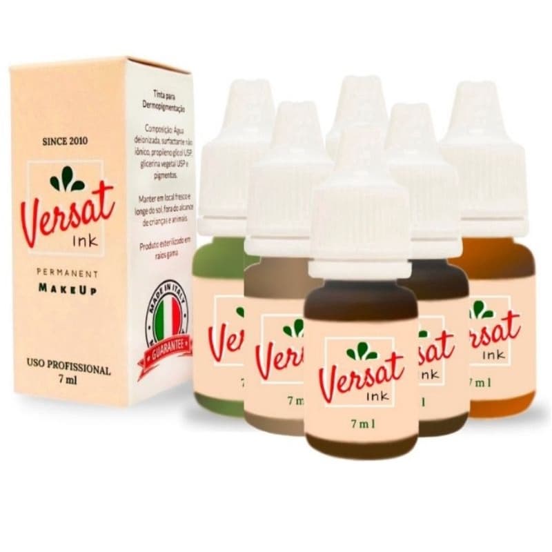 6 PIGMENTO VERSAT INK + 1 caneta gel