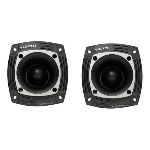 2 Frente Carcaça Reposição Para Super Tweeter Musicall St 304 Som Automotivo