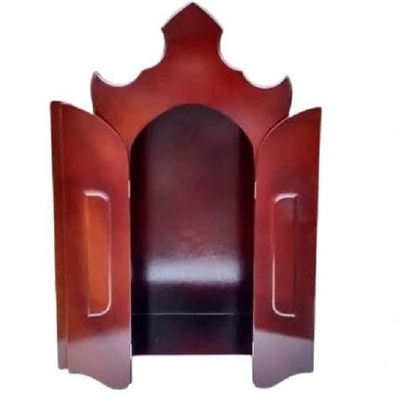 Oratório Capela Imagem Tamanho Grande Com Porta Parede ou Mesa