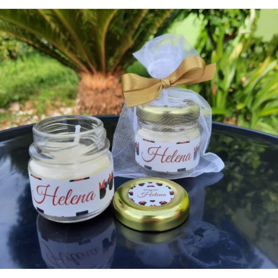 Mini vela perfumada - Minnie 10 unidades