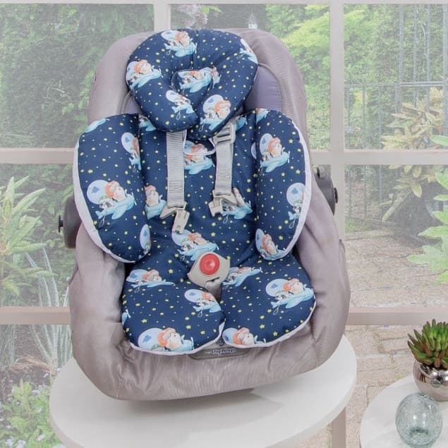 Apoio De Corpo Redutor De Bebe Conforto 2 Peças Urso Teddy Aviador