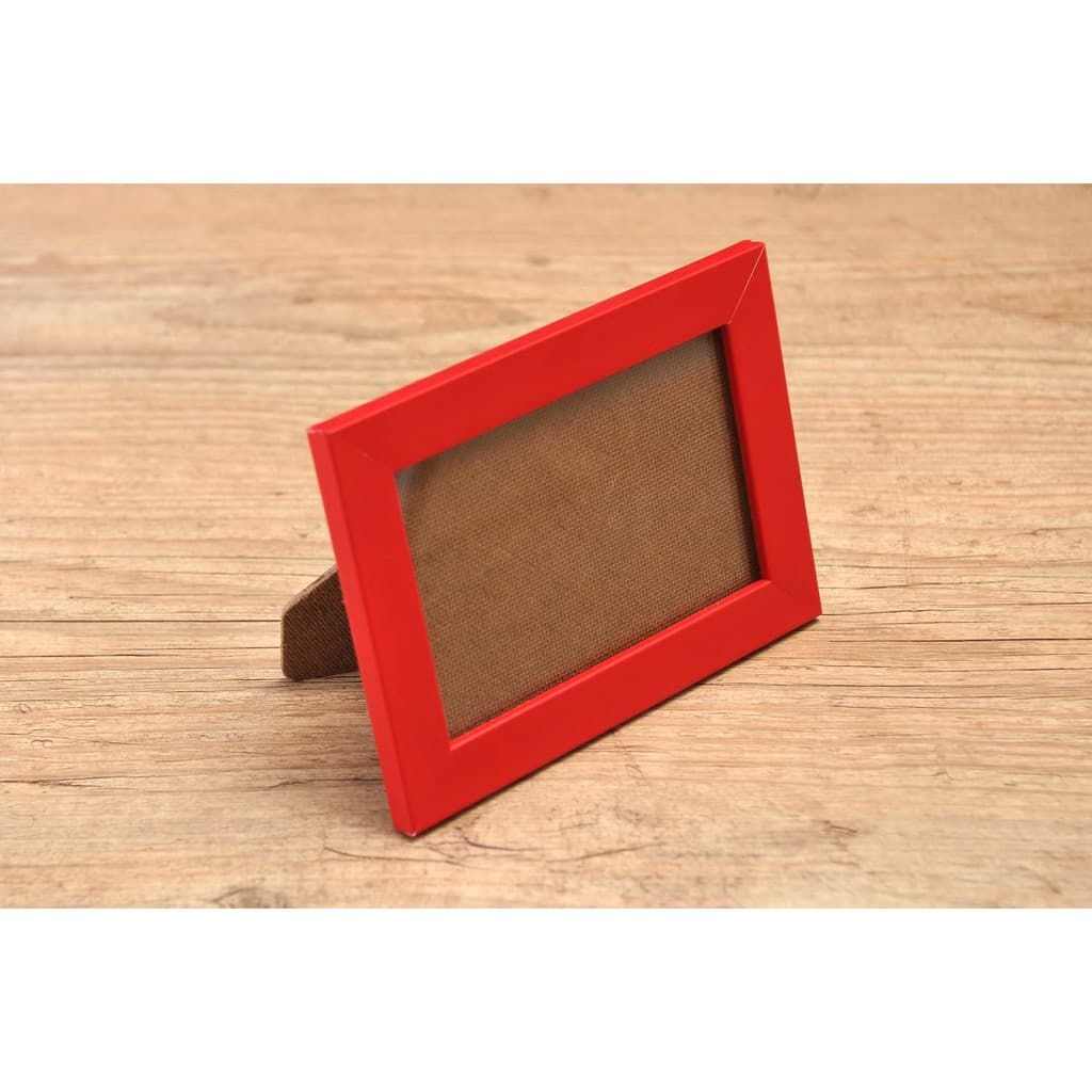 Kit com 2 Porta retrato 13x18 cm  com vidro incolor e suporte de mesa