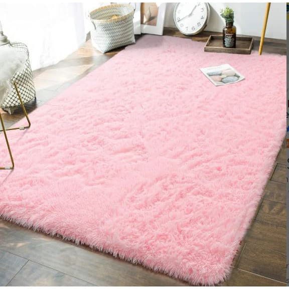 Tapete Para Sala e Quarto Peludo Felpudo 1,0 X 1,4 m - Várias Cores!