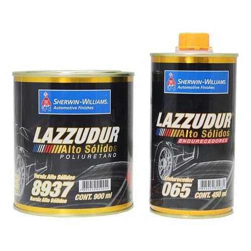 Verniz Automotivo PU 8937 Alto Sólido Lazzuril 1350ml