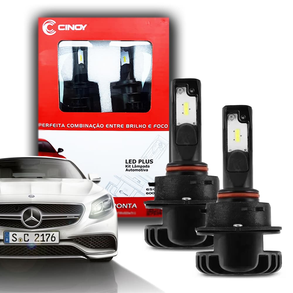 Kit Par Super Led Plus Ultra 9006 12000 Lumens 12V 24V Cinoy