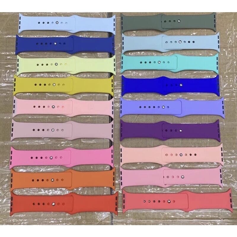 Pulseira Apple Watch Silicone Compatível Relógio  38mm/40mm  42mm/44mm