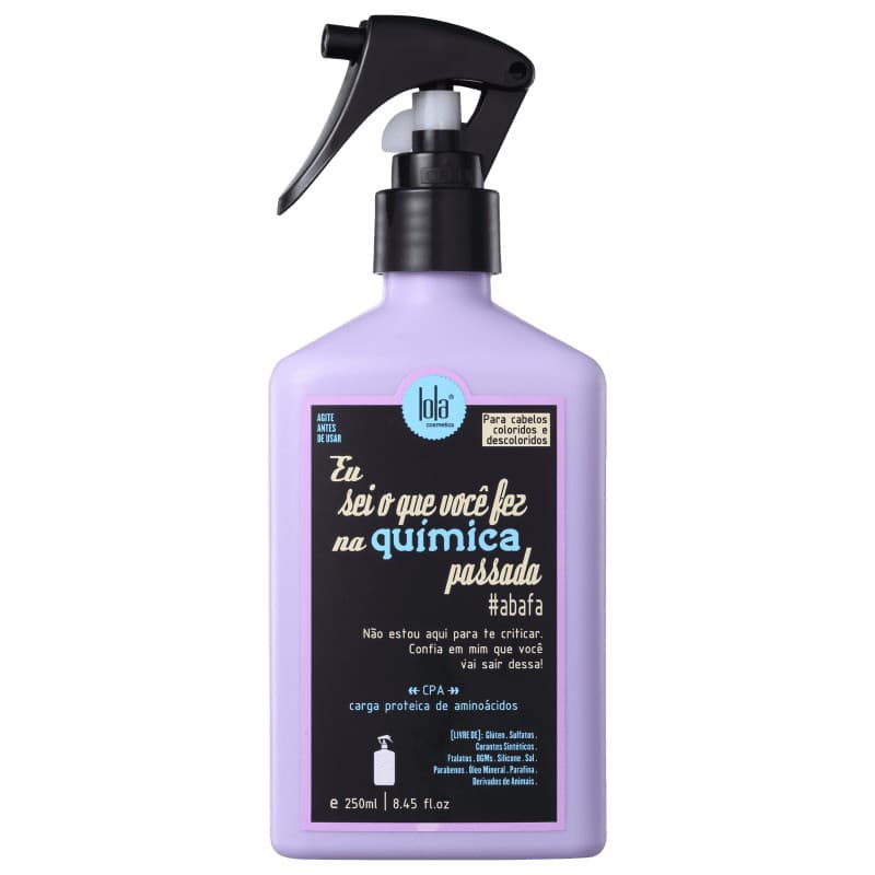 Spray de Tratamento Lola Cosmetics Eu Sei o Que Você Fez na Química Passada - 250ml