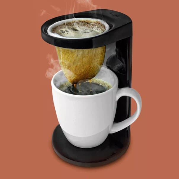 Passador De Café Coador Individual Com 1 Refil Cozinha My Coffee - PC 1100Ou
