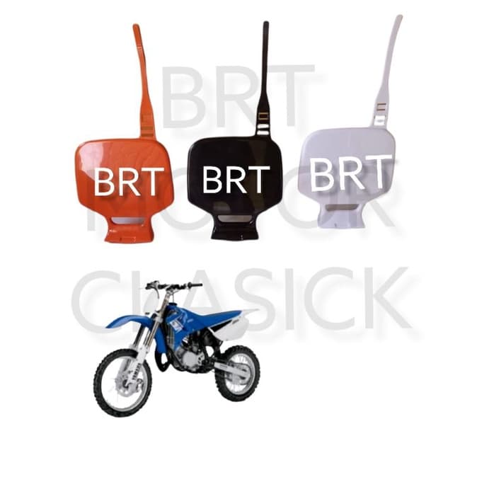 Placa De Matrícula Colorida Trail CRF 250 450 2018 SRX