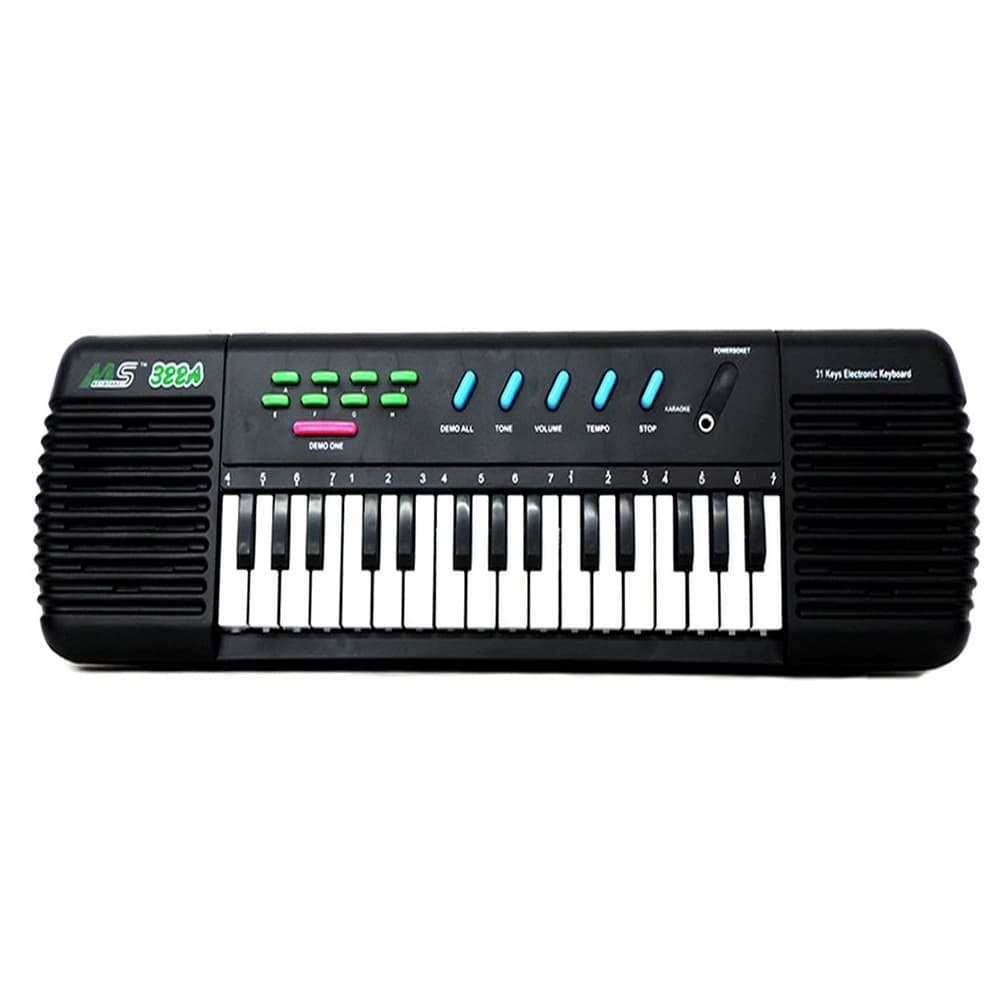 Teclado Eletronico Infantil com Microfone Vip