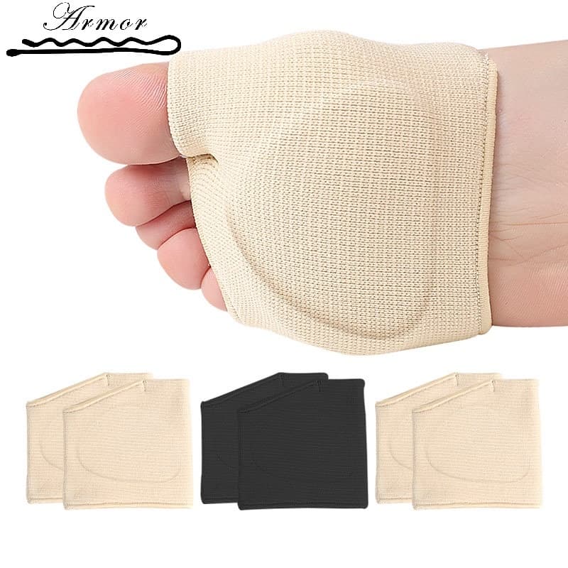 Almofadas Antepé Meia Evitar Calos E Bolhas/Antiderrapante Alívio Da Dor Pad/Respirável Frente Elástica Meias Ortopédicas Palmilhas Para Pedicure/Cuidados Com Os Pés Invisíveis