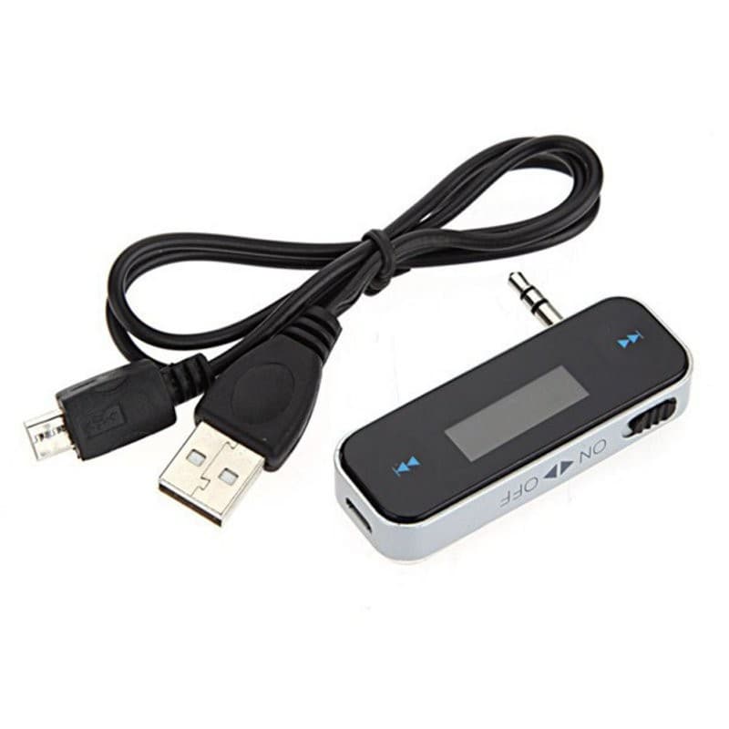 Transmissor Fm Portátil P/Celular Notbook Pc Áudio Tv
