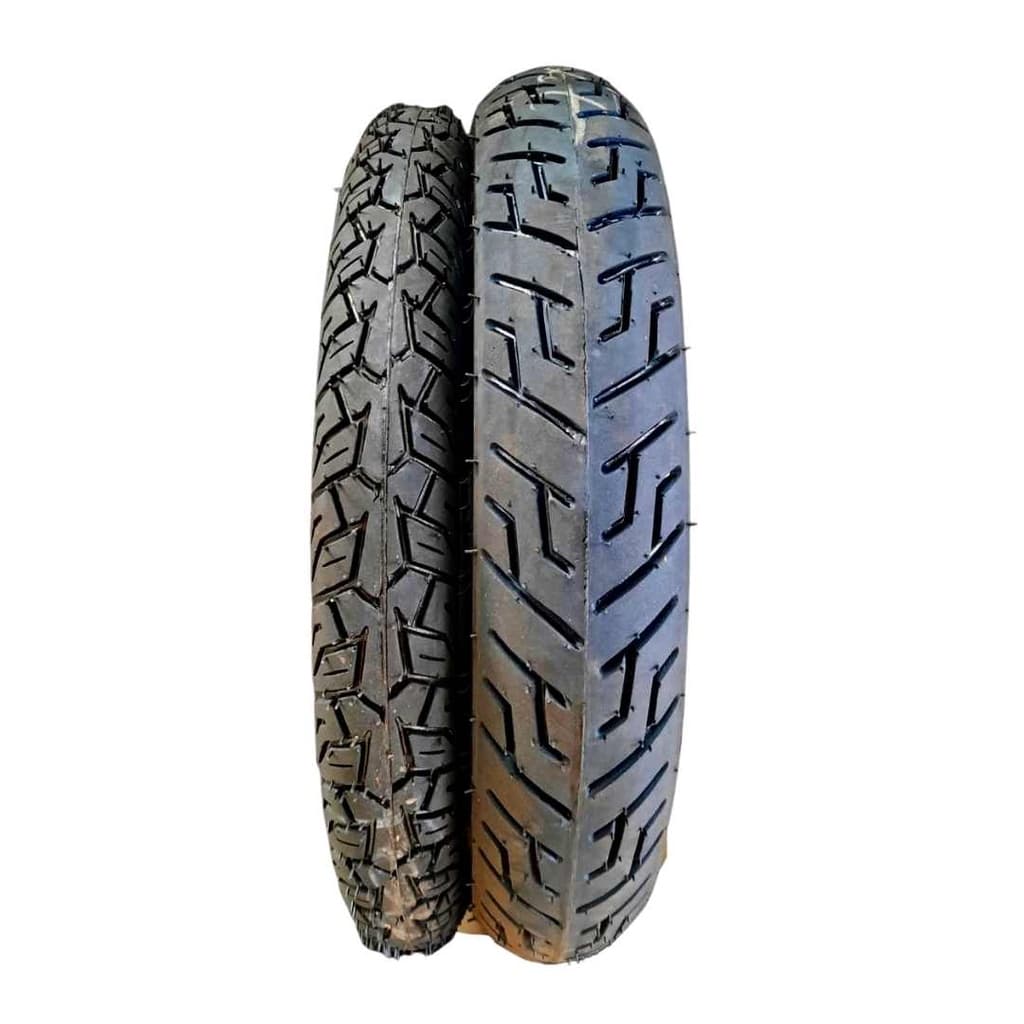 Par Pneu Ecológico 2.75r18 + 100/90r18 CG/titan
