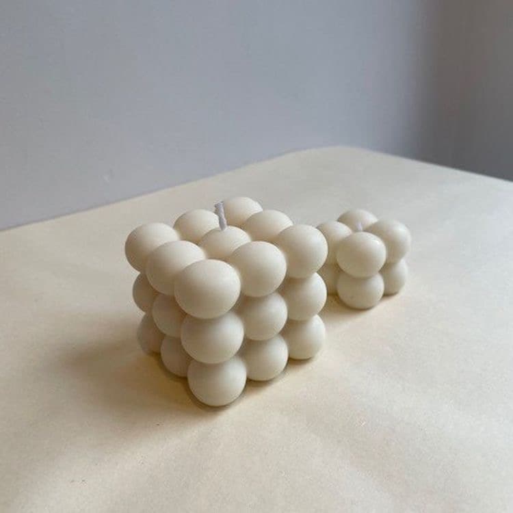 Kit 02 Moldes Silicone Bolinhas Bubble Luxo Vela Sabonete Resina