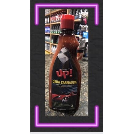 Cera Automotiva Carnaúba 300 ML - Up/ Cera automotiva de carnaúba UP