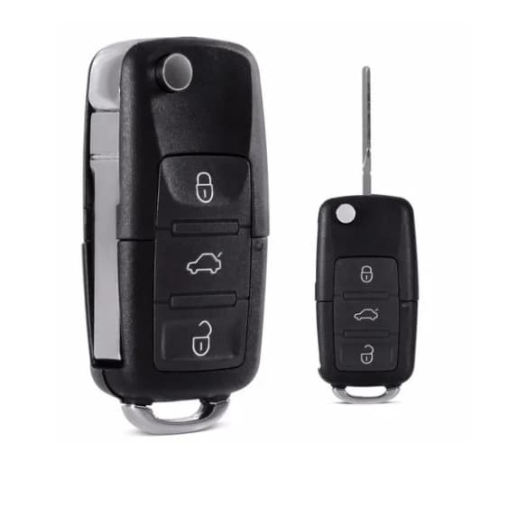 Carcaça Chave Canivete Alarme Volkswagen Gol G1 G2 G3 G4 G5