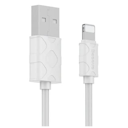 Cabo Lightining Baseus compativel com iPhone e iPad 1m Branco