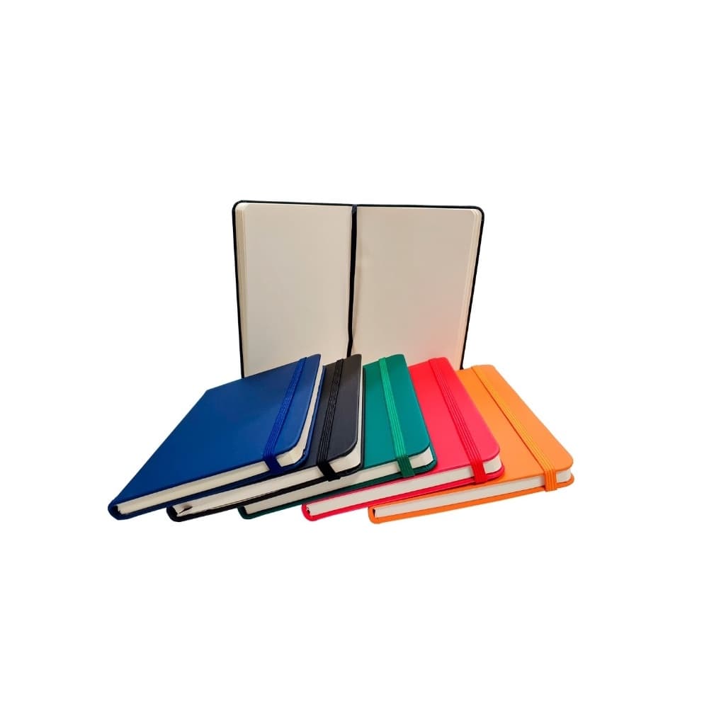 Promoção 3 Cadernetas tipo Moleskine 21x14 SEM PAUTA