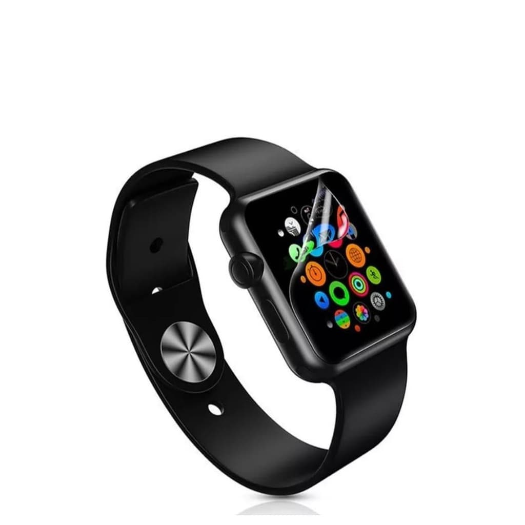 Película kit com 3 para smartwatch 44mm universal de hidrogel pronta entrega