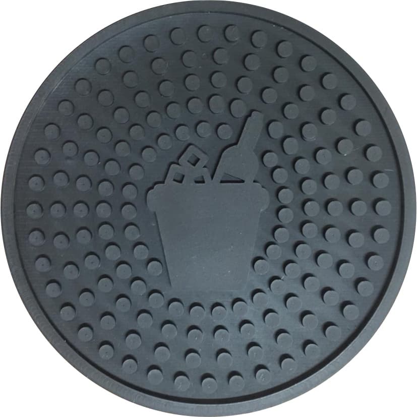Porta Balde Barmat 20Cm Apoio Para Balde De Gelo Escorredor de agua Para Mesa Combos Chopp Whisky