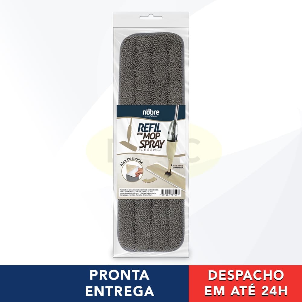 Refil Esfregão Mop Spray Vassoura limpeza Multiuso Original