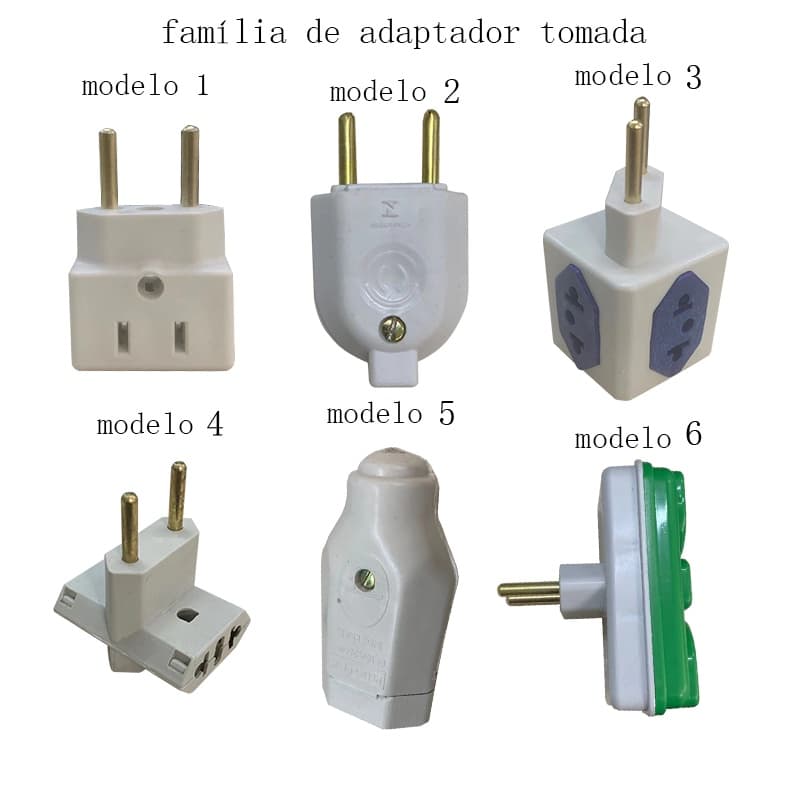 Coleção de adaptador de tomada universal  plugue plug cabeça de tomada 10a 220v
