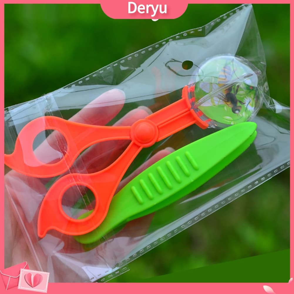 [Deryu]Conjunto 2pcs Tesouras Para Pegar Insetos E Insetos Pinças