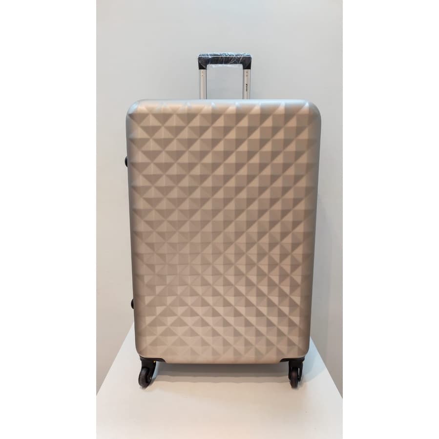Mala de Viagem Grande Champanhe, 23kg para avião, com expansor. 74X34X48 REF: 125