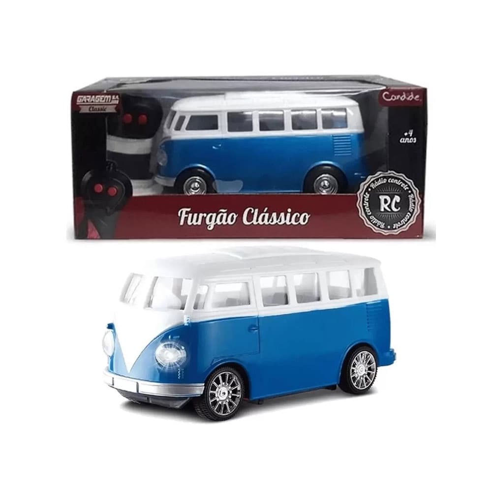 Veículo Furgão Clássico Candide Com Controle Remoto