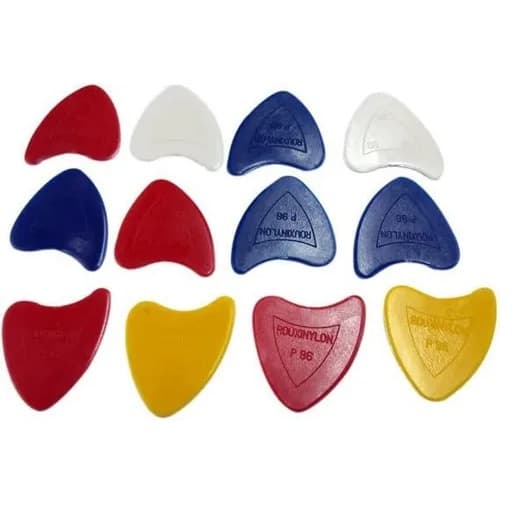 Palheta Nylon Rouxinol P96 Com 30 Unidades Fina/média