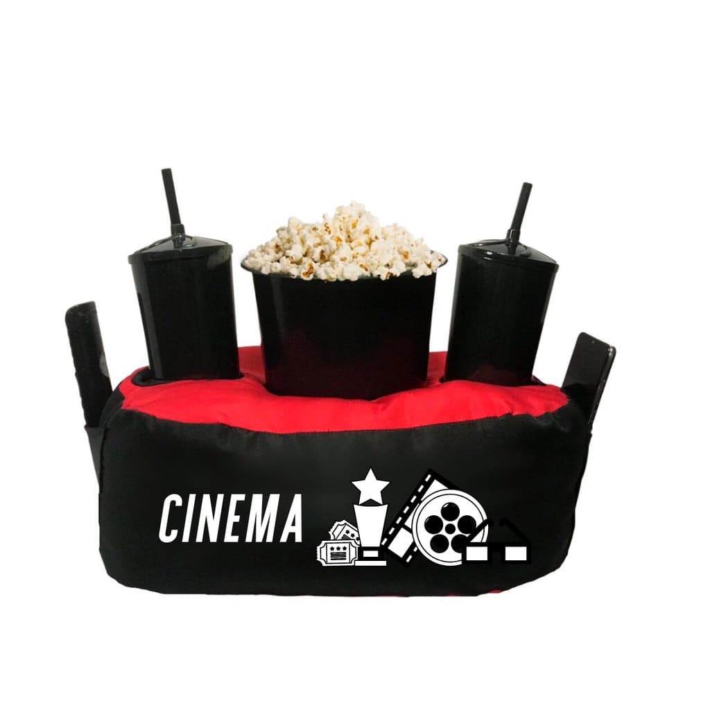 Almofada De Pipoca Casal Cinema