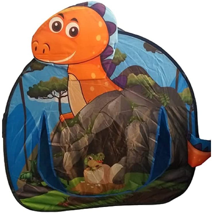 Barraca Toca Infantil Dinossauro Floresta Dino + 100 Bolinha brinquedo barato toquinha