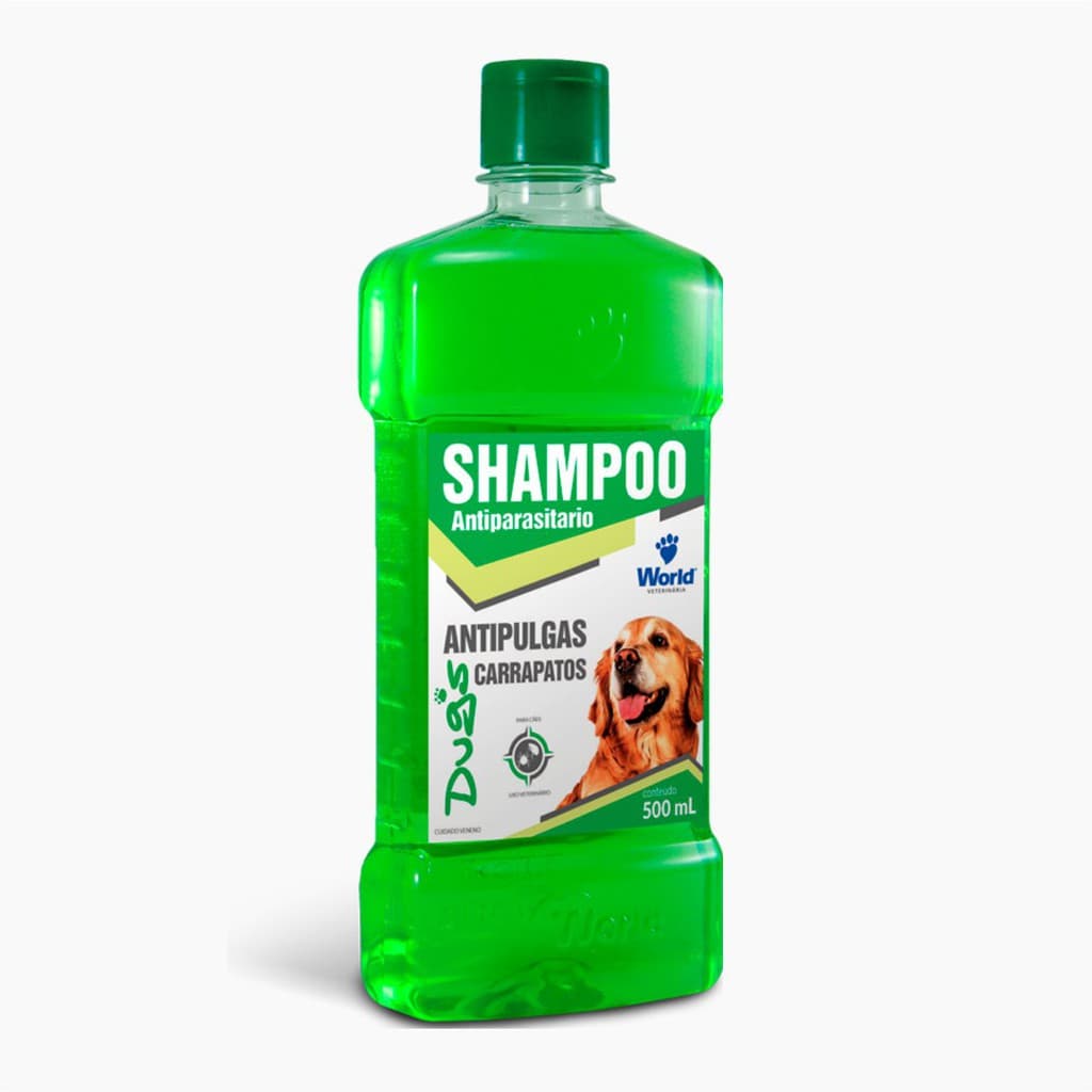 Shampoo antipulgas e carrapatos Dugs 500ml