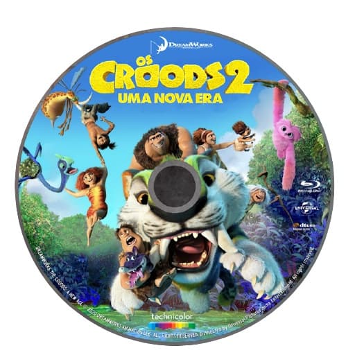 Dvd Os Croods 2: Uma Nova Era Dublado E Legendado