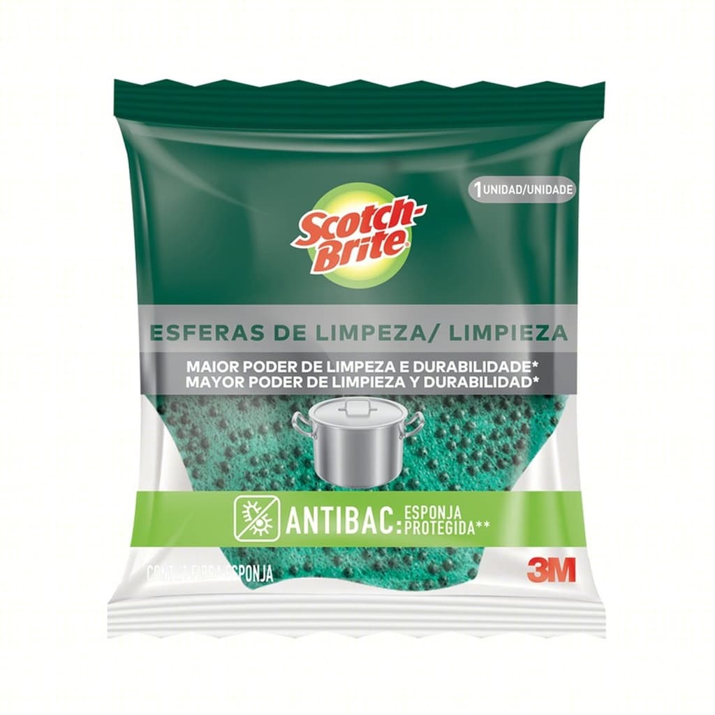 Esponja Esferas De Limpeza Scotch Brite 3m