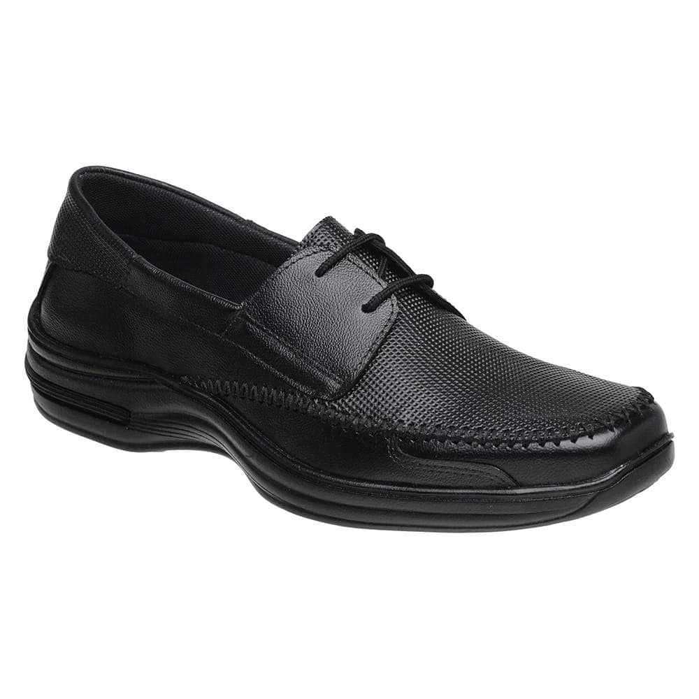 Sapatilha Masculina Social Mocassim Preta de Couro Legitimo Bovino Original Extremamente Macio e Confortável LIsa - Sapato Social 4011